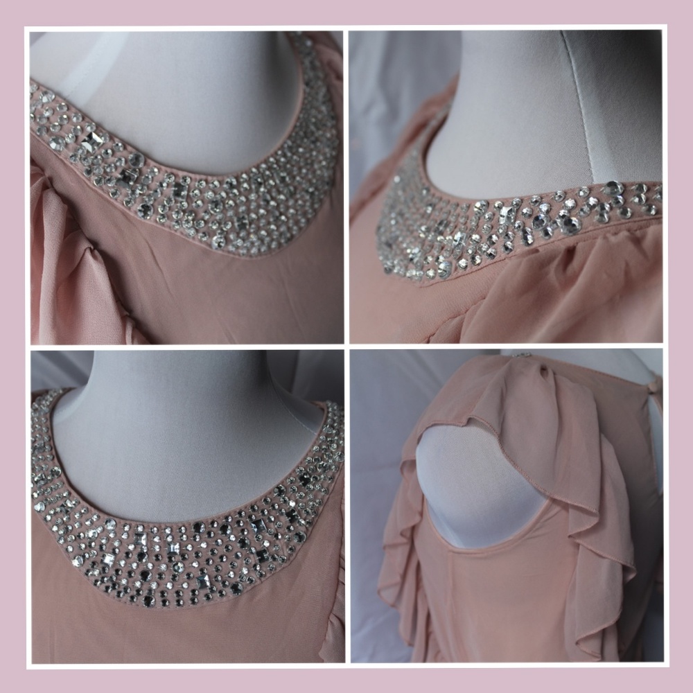 Pink Ruffled Blouse - Picture 3 of 6